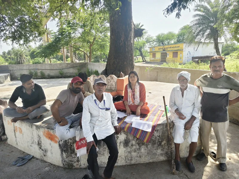 34 ग्राम पंचायतों में कैंप लगाकर 200 किसानों की फार्मर आईडी बनाई गई